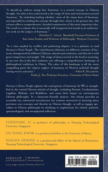 Produktbild: Harmony in Chinese Thought