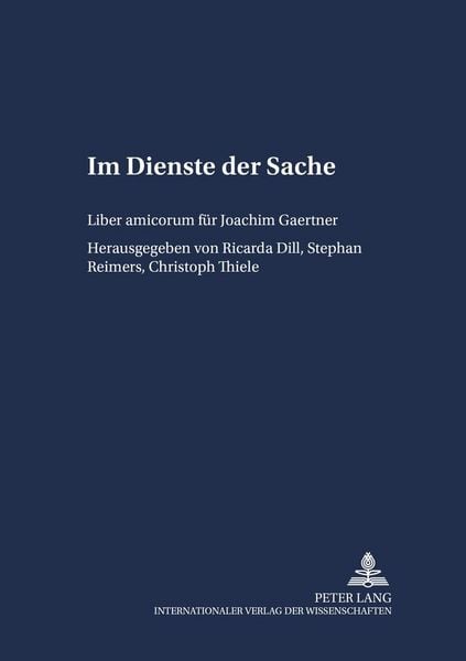 Produktbild: Im Dienste der Sache