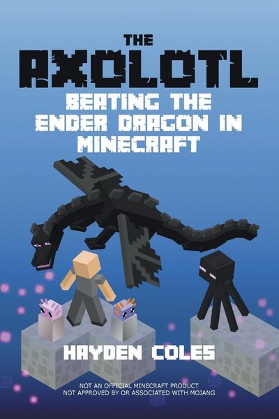 Produktbild: Axolotl Beating the Ender Dragon in Minecraft