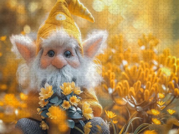 Produktbild: CALVENDO Puzzle Manchmal ist das Beste in kleinen Paketen verpackt - wie Zwerge | 1000 Teile Lege-Gr&ouml;&szlig;e 64x48cm Foto-Puzzle f&uuml;r gl&uuml;ckliche Stunden