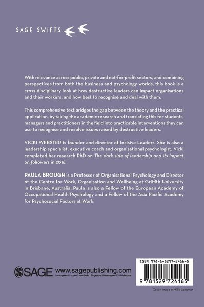 Produktbild: Destructive Leadership in the Workplace and its Consequences