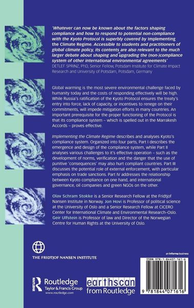 Produktbild: Implementing the Climate Regime