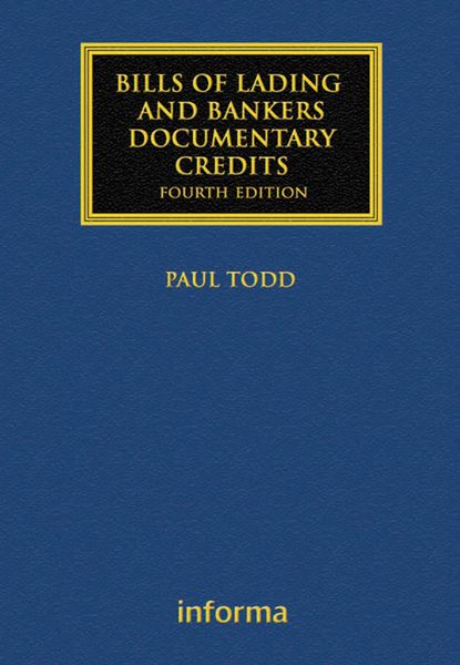 Produktbild: Bills of Lading and Bankers' Documentary Credits