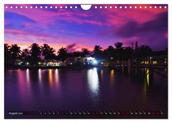 Produktbild: Florida - Sunshine State (Wandkalender 2026 DIN A4 quer), CALVENDO Monatskalender