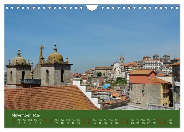 Produktbild: Colorful Porto (Wall Calendar 2026 DIN A4 landscape), CALVENDO 12 Month Wall Calendar