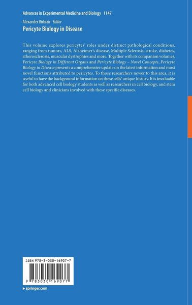 Produktbild: Pericyte Biology in Disease