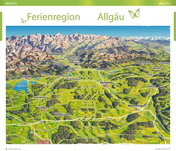 Produktbild: Kindersommer Reisef&uuml;hrer f&uuml;r Allg&auml;u Bodensee Oberschwaben