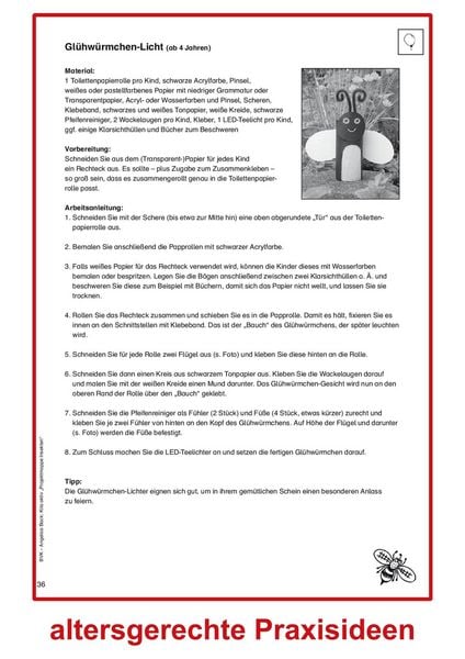 Produktbild: Kita aktiv Projektmappe Insekten
