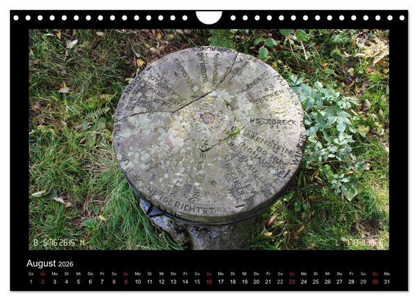 Produktbild: Geo-Tagging in Schwelm (Wandkalender 2026 DIN A4 quer), CALVENDO Monatskalender