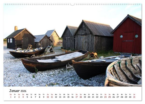 Produktbild: Gotland Impressionen (hochwertiger Premium Wandkalender 2026 DIN A2 quer), Kunstdruck in Hochglanz
