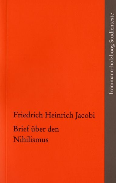 Produktbild: Brief &uuml;ber den Nihilismus