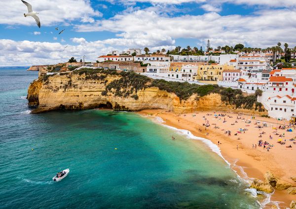Produktbild: Lais Puzzle Fischerdorf Carvoeiro mit sch&ouml;nem Strand, Algarve, Portugal 1000 Teile