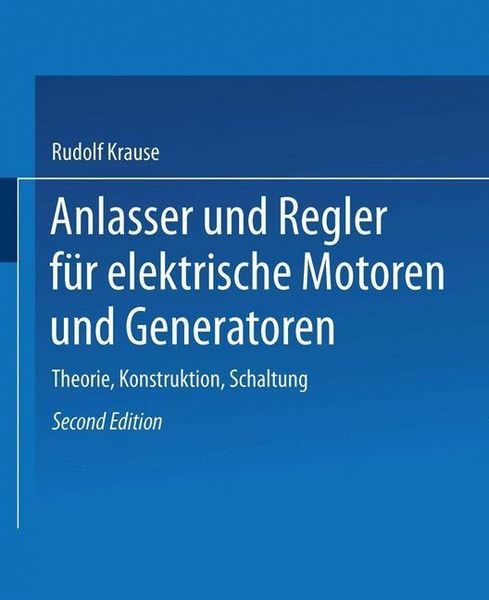 Produktbild: Anlasser und Regler f&uuml;r elektrische Motoren und Generatoren