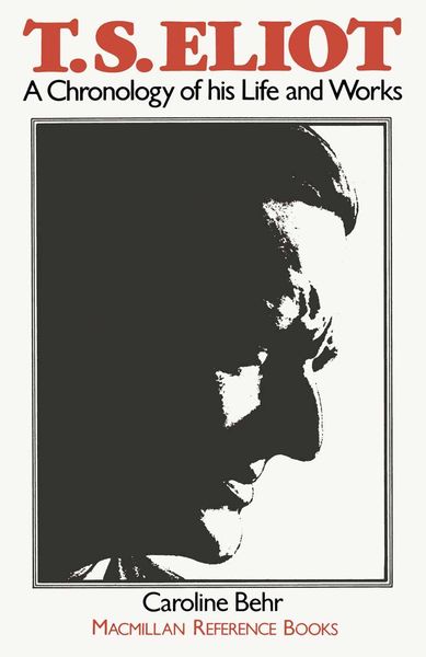 Produktbild: T. S. Eliot