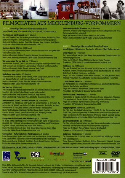 Produktbild: Filmsch&auml;tze aus Mecklenburg-Vorpommern [2 DVDs]