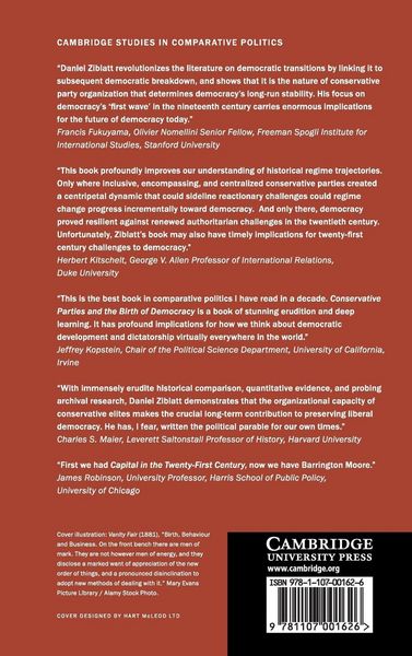 Produktbild: Conservative Parties and the Birth of Democracy