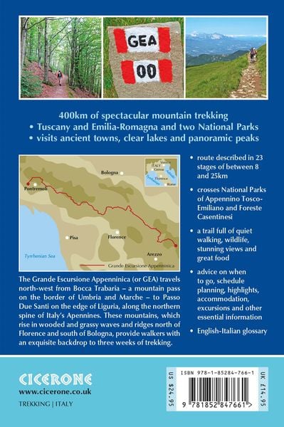 Produktbild: Trekking in the Apennines