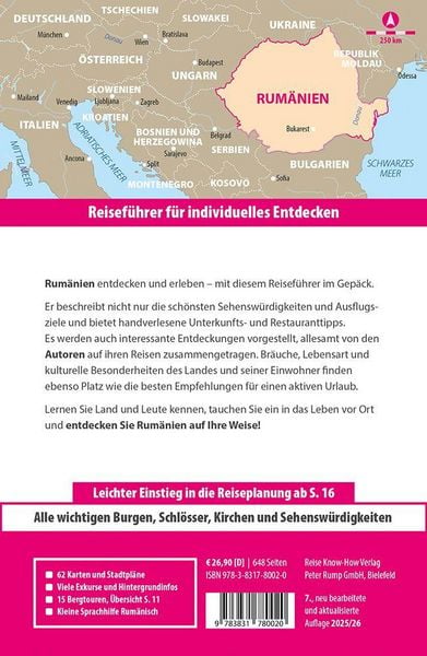 Produktbild: Reise Know-How Reisef&uuml;hrer Rum&auml;nien
