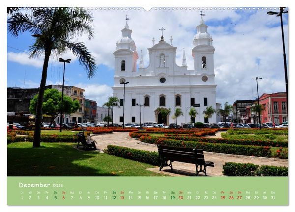 Produktbild: Am Amazonas (hochwertiger Premium Wandkalender 2026 DIN A2 quer), Kunstdruck in Hochglanz