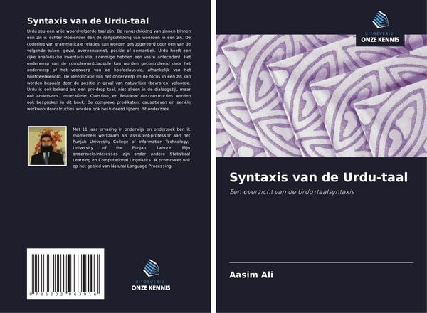 Produktbild: Syntaxis van de Urdu-taal