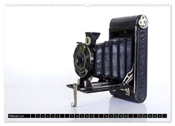 Produktbild: Alte Fotoapparate - Kameras von Kodak der Jahre 1905 bis 1977 (hochwertiger Premium Wandkalender 2026 DIN A2 quer), Kunstdruck in Hochglanz