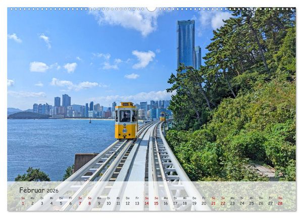 Produktbild: Zauberhaftes S&uuml;dkorea Landschaften, St&auml;dte und Kultur (Wandkalender 2026 DIN A2 quer), CALVENDO Monatskalender