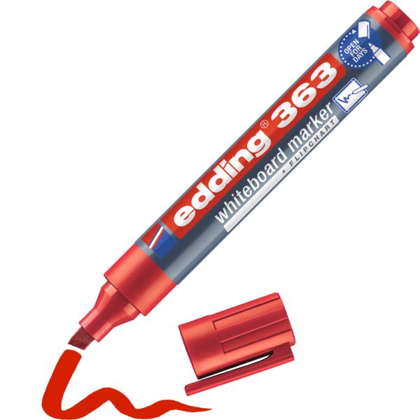 Produktbild: edding 363 Whiteboardmarker rot