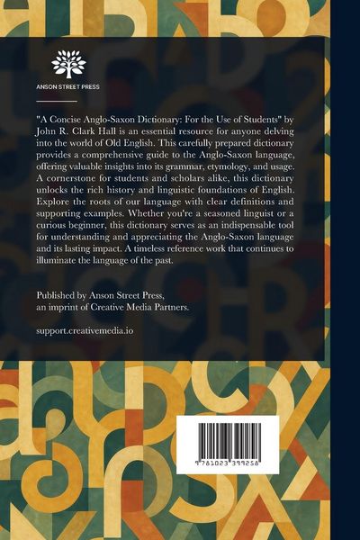 Produktbild: A Concise Anglo-Saxon Dictionary