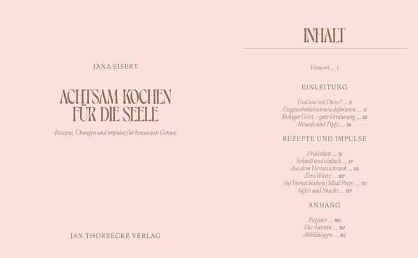 Produktbild: Achtsam kochen f&uuml;r die Seele