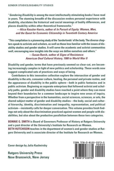 Produktbild: Gendering Disability