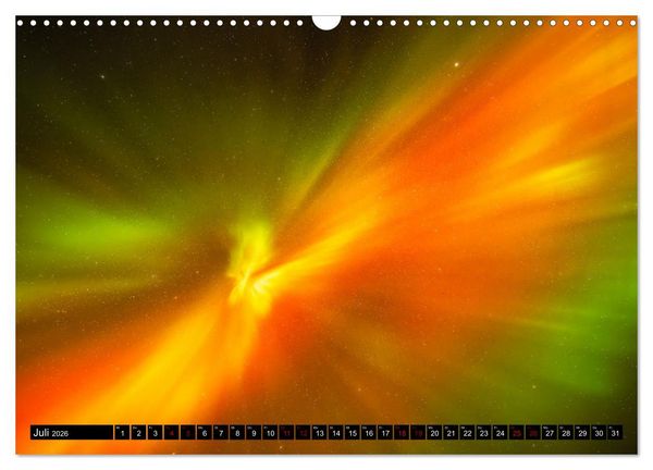 Produktbild: AURORA BOREALIS tanzt (Wandkalender 2026 DIN A3 quer), CALVENDO Monatskalender