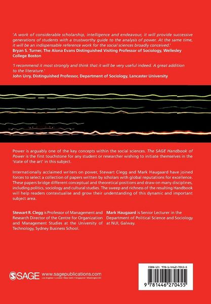 Produktbild: The SAGE Handbook of Power