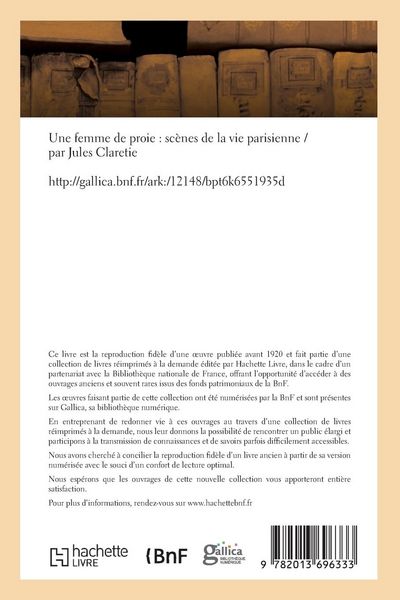 Produktbild: Une femme de proie
