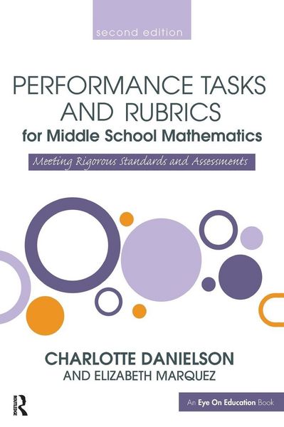 Produktbild: Performance Tasks and Rubrics for Middle School Mathematics