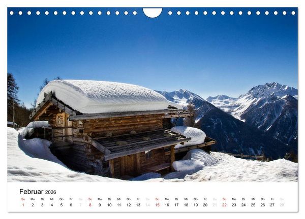Produktbild: Almen im Ultental (Wandkalender 2026 DIN A4 quer), CALVENDO Monatskalender
