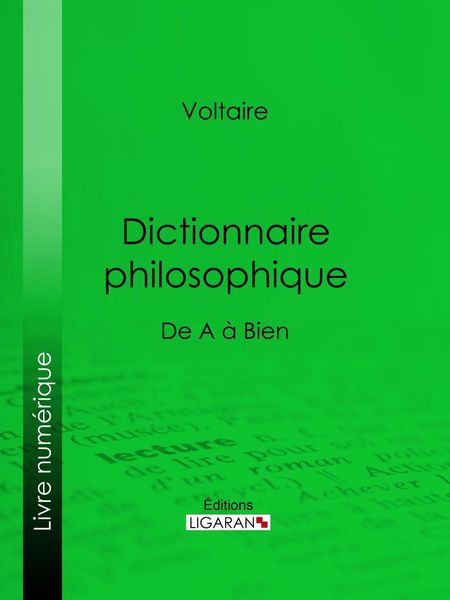 Produktbild: Dictionnaire philosophique
