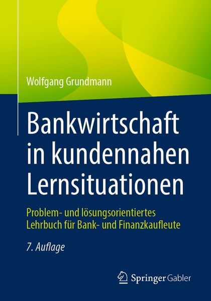 Produktbild: Bankwirtschaft in kundennahen Lernsituationen