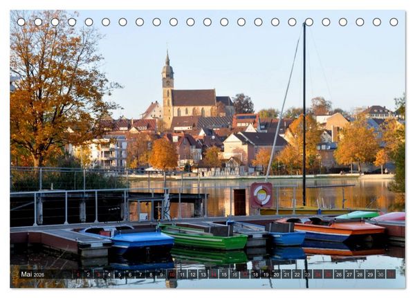 Produktbild: Spaziergang in B&ouml;blingen (Tischkalender 2026 DIN A5 quer), CALVENDO Monatskalender
