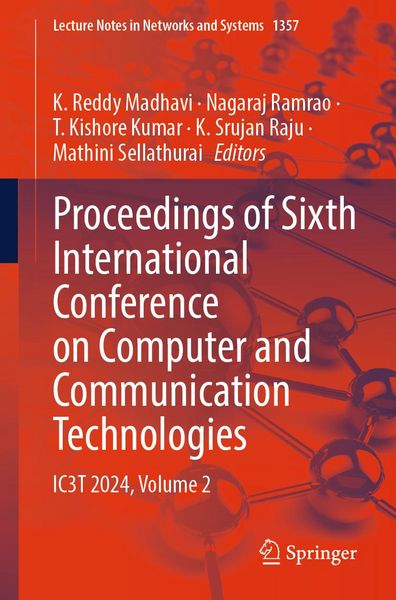 Produktbild: Proceedings of Sixth International Conference on Computer and Communication Technologies