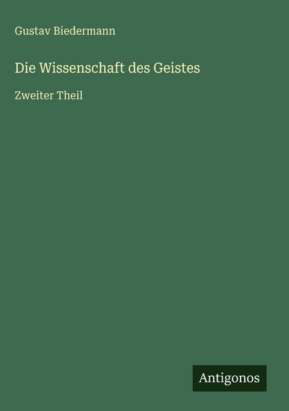 Produktbild: Die Wissenschaft des Geistes