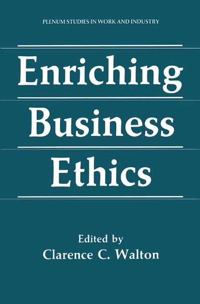 Produktbild: Enriching Business Ethics