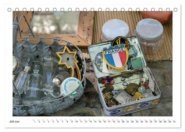 Produktbild: In den Gassen von Avignon (Tischkalender 2026 DIN A5 quer), CALVENDO Monatskalender
