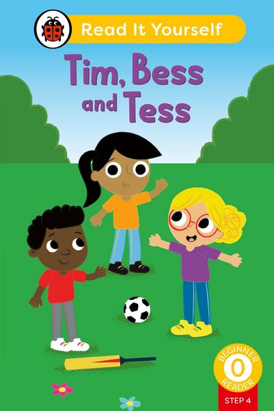 Produktbild: Tim, Bess and Tess (Phonics Step 4): Read It Yourself - Level 0 Beginner Reader