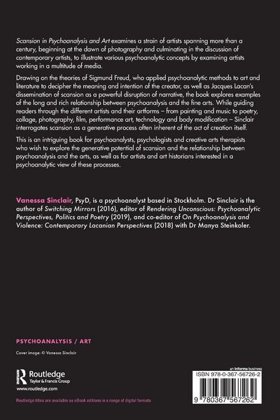 Produktbild: Scansion in Psychoanalysis and Art