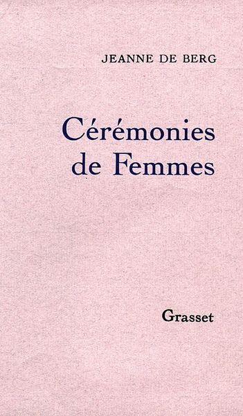 Produktbild: C&eacute;r&eacute;monies de femmes