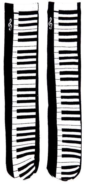 Produktbild: Socken - All about music (one size/Gr.38-43), sort.i.D.