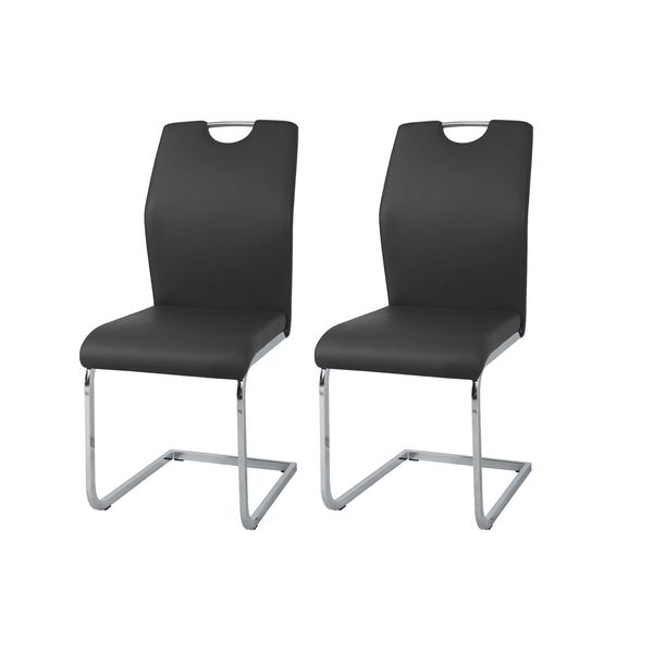 Produktbild: HTI-Living Schwingstuhl 2er-Set Nelly Schwarz Schwingstuhl 2er-Set Nelly Schwarz