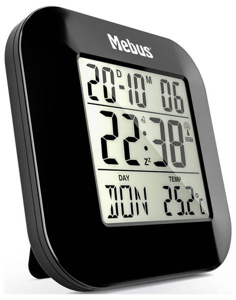 Produktbild: Mebus 51510 Funk Wecker Schwarz