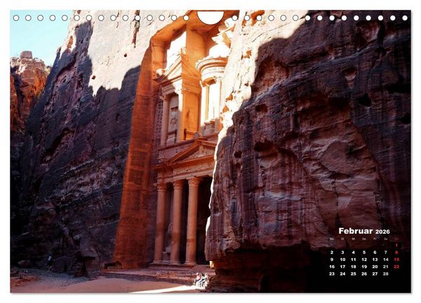 Produktbild: Petra - Felsenstadt in der W&uuml;ste (Wandkalender 2026 DIN A4 quer), CALVENDO Monatskalender
