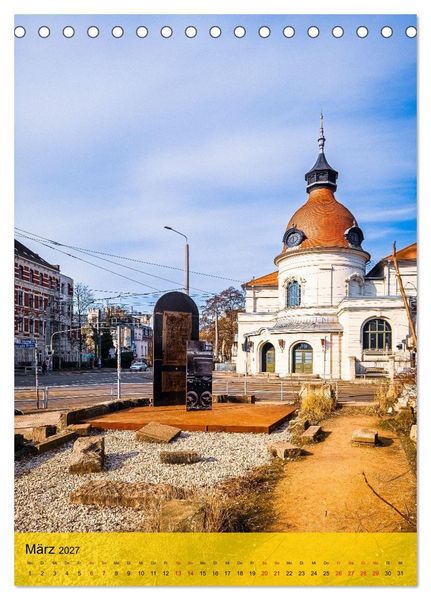 Produktbild: Plagwitz kunterbunt - Leipzigs wildester Stadtteil (Tischkalender 2027 DIN A5 hoch), CALVENDO Monatskalender